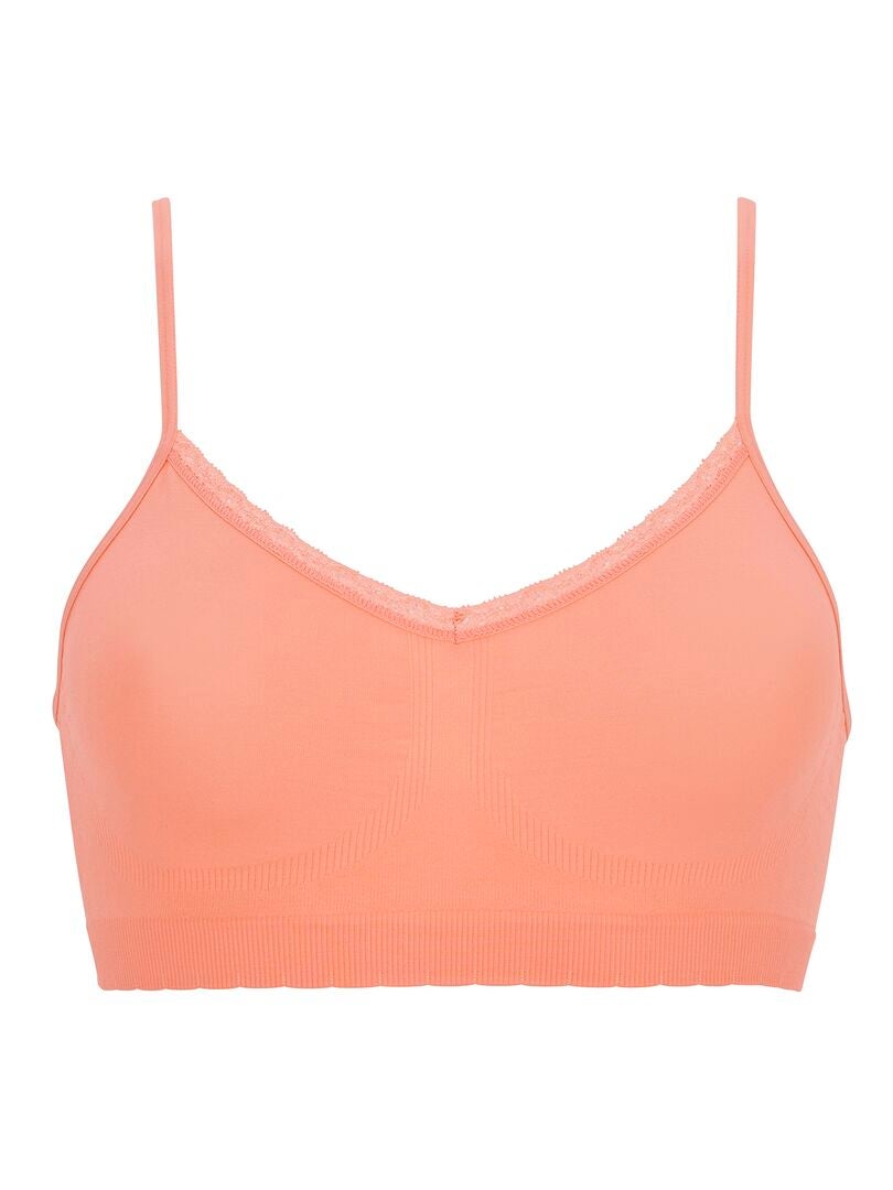Conjunto de sutiã esportivo elástico - 2 peças - AZUL