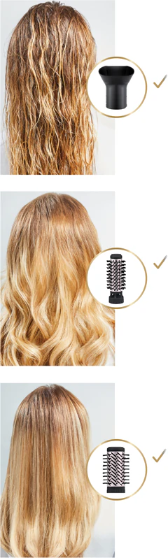 Escova de ar quente Rowenta Brush Activ Volume Shine CF9530F0