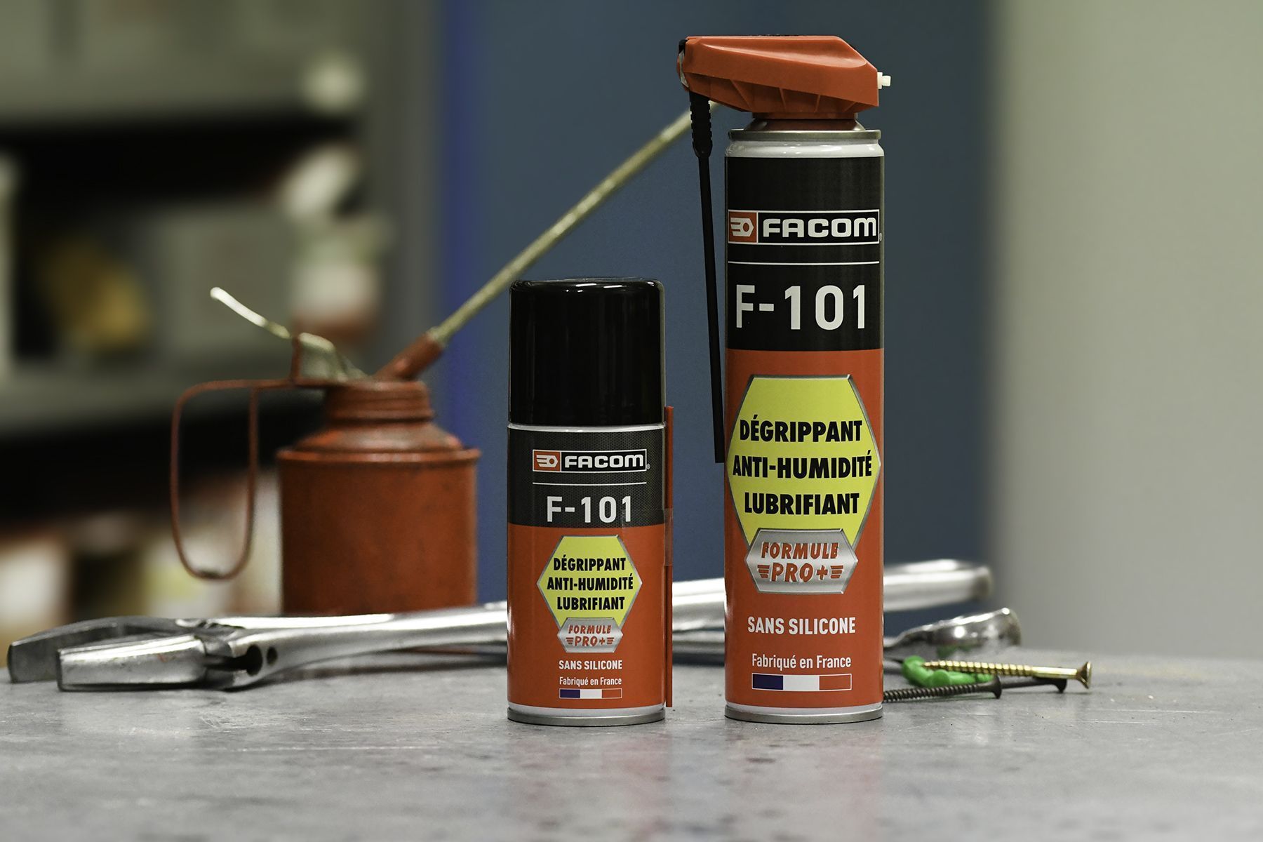 FACOM F-101 Anti-Damp Penetrating Lubricant - Pro+ Formula - Dispenser - 150 ml
