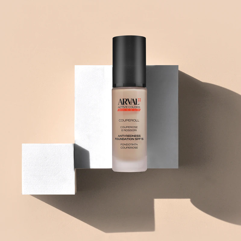 Arval Couperoll Anti-roodheid foundation SPF15