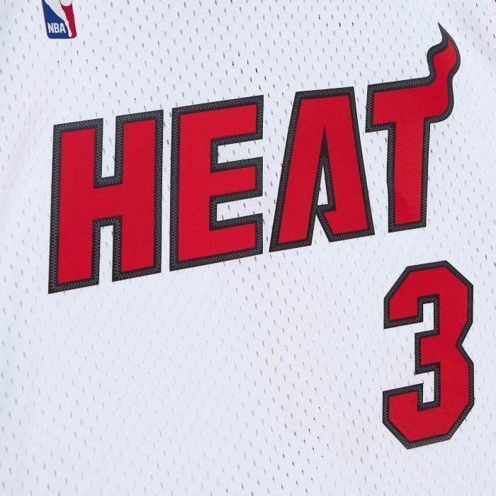Koripallopelipaita - MITCHELL & NESS - Miami Heat - Monivärinen - Koko XL - Miesten