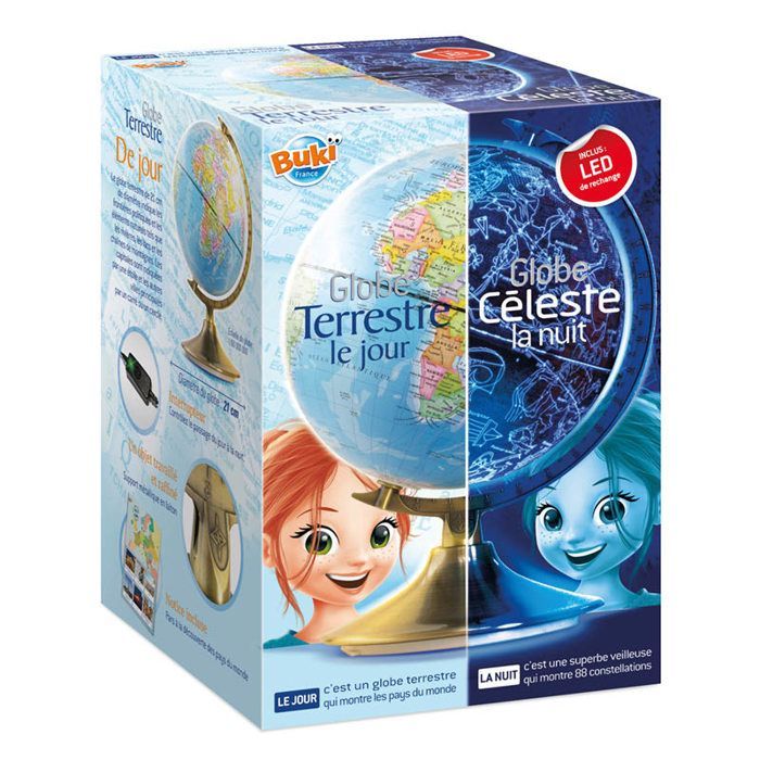 Day and Night Globe - Educational Game - Discovery Game - Buki