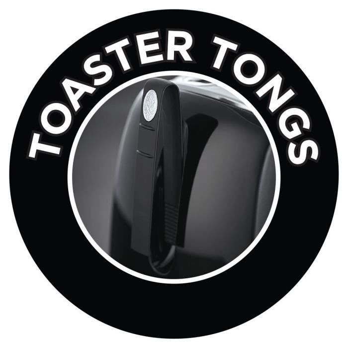 Tostadora RUSSELL HOBBS 22601-56 - Ranuras anchas - Negra