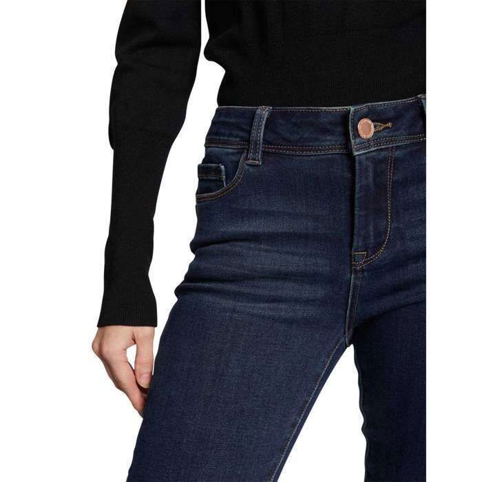 Jeans Slim Marine Femme Morgan Pom