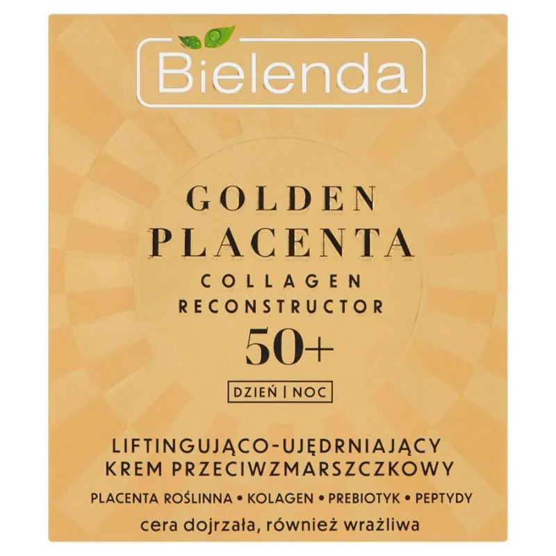 Bielenda Golden Placenta Liftingująco-ujędrniający krem przeciwzmarszczkowy 50+ dzień/noc