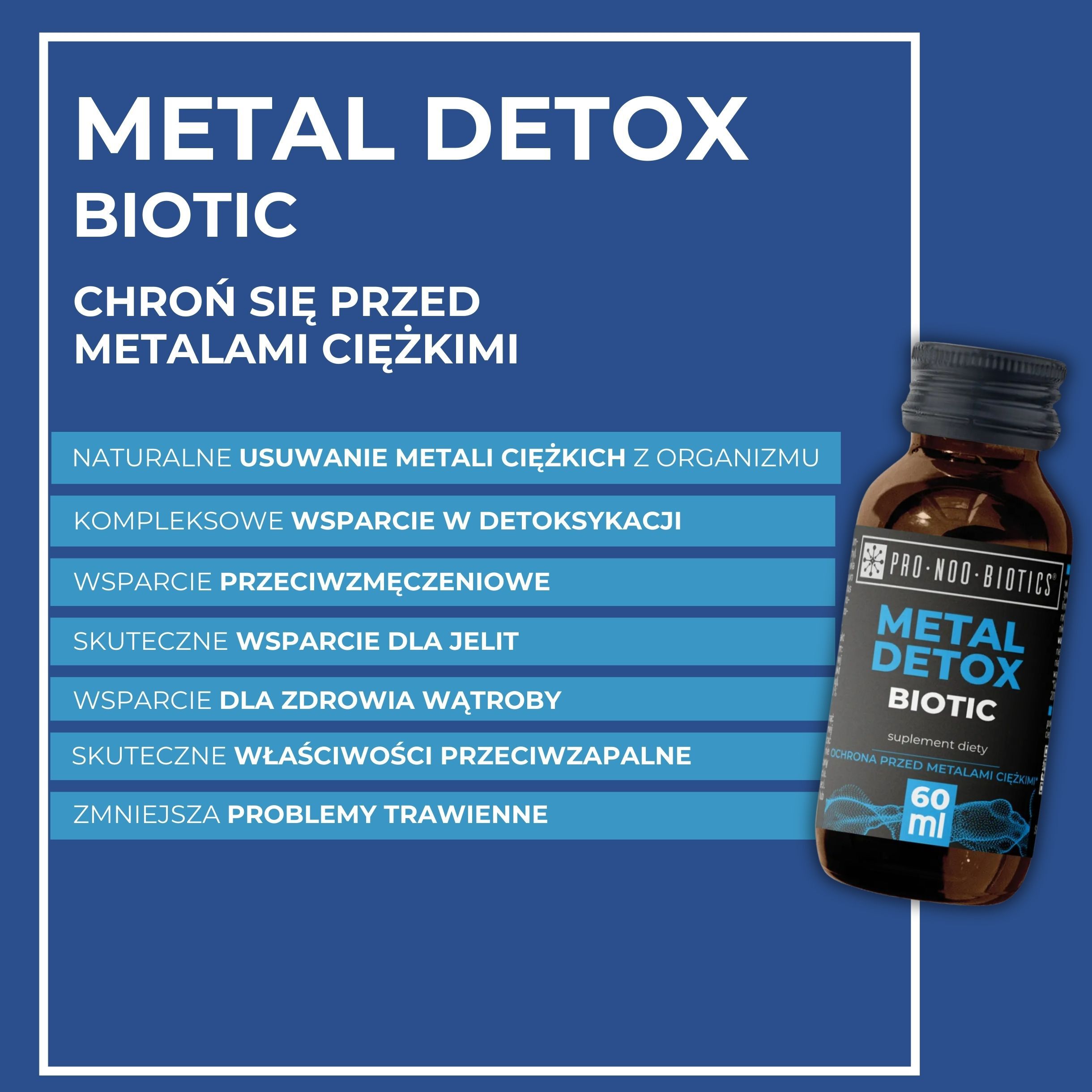 PRO-NOO-BIOTICS DETOX DAI METALLI BIOTICI