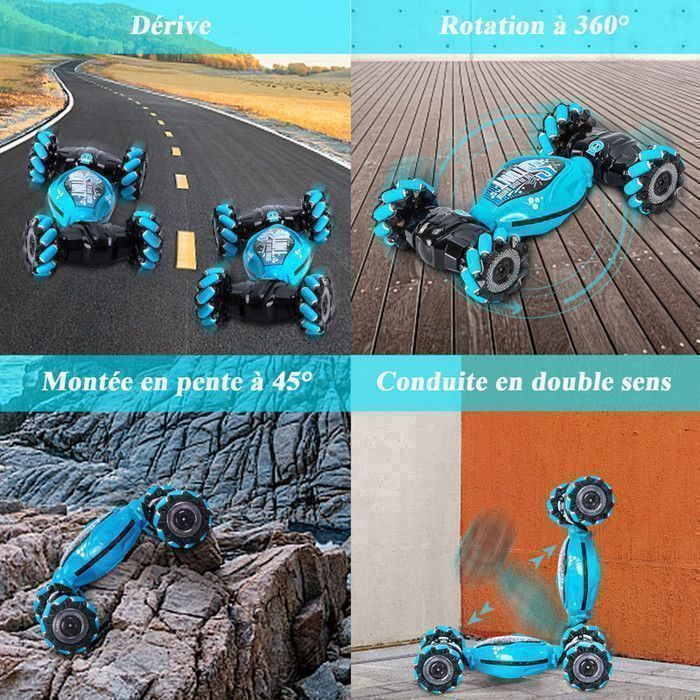 Off-road remote control car - HK1RBOX - Car with gesture wristband - Gesture wristband - 2.4GHz - USB rechargeable