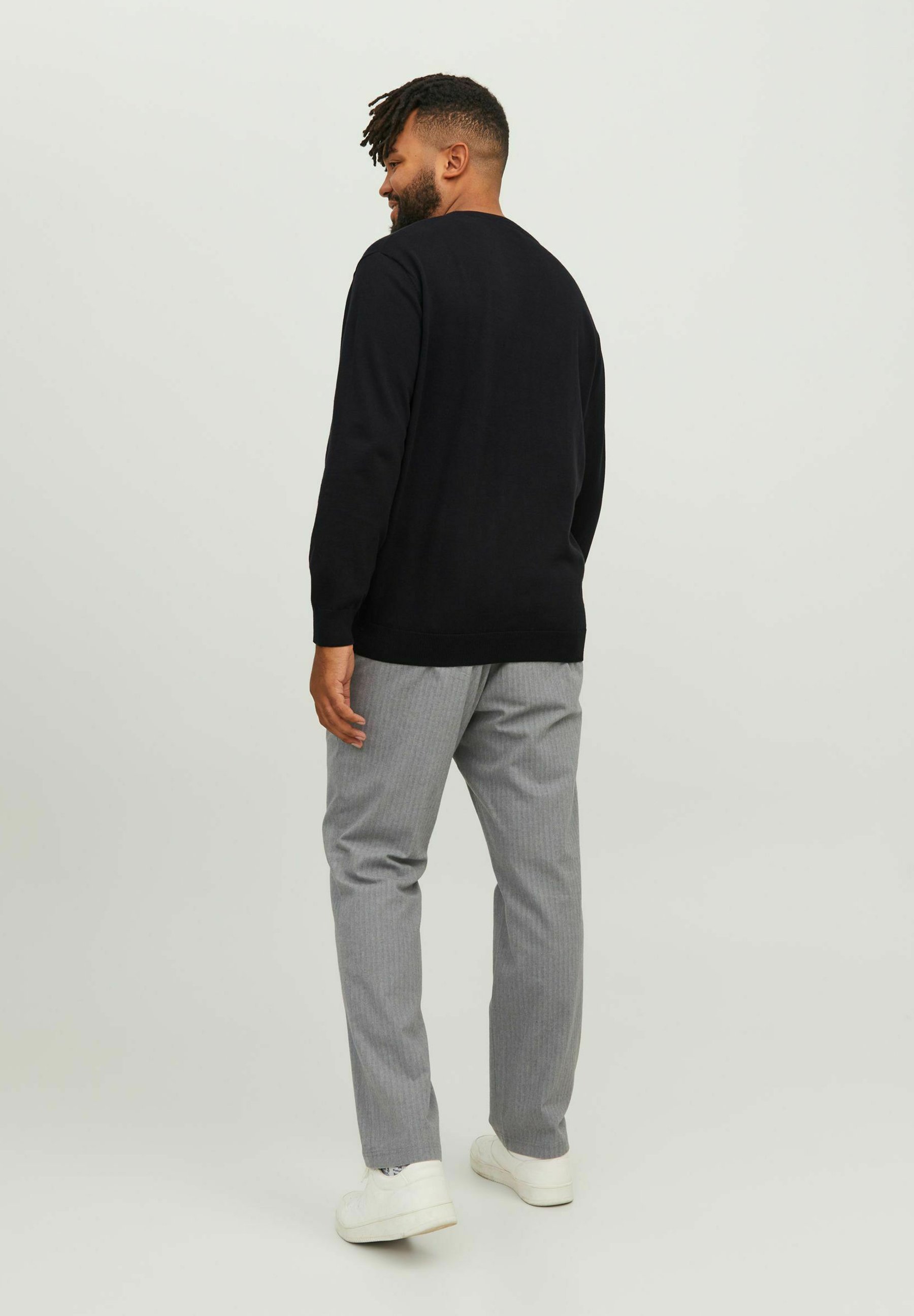 Jack & Jones JJEBASIC CREW NECK - Trui - zwart