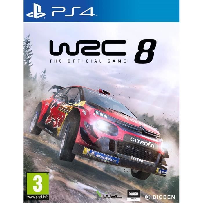 WRC 8 FIA Campeonato Mundial de Rallyes (Juego para PS4)