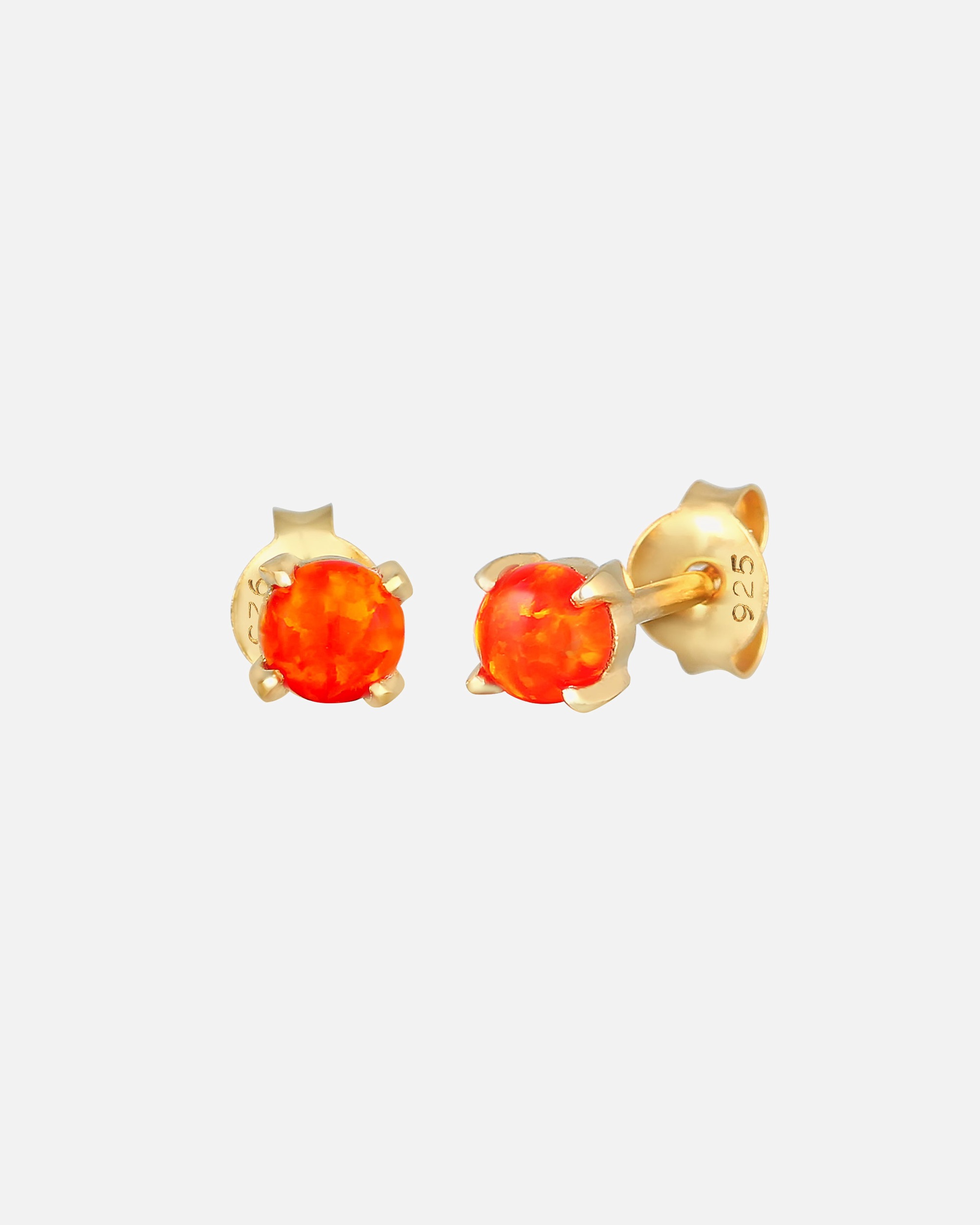 Elli Boucles d'oreilles dames Filigrane Trend avec opale synthétique en argent 925
