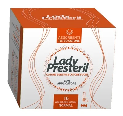 LADY PRESTERIL Lady Presteril Tampons, mittlere Größe, 16 Stück