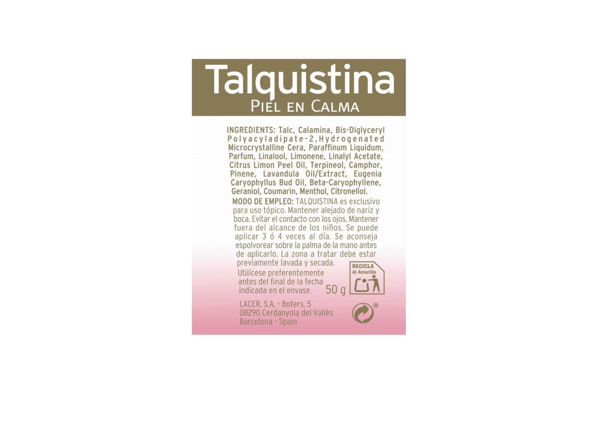 Talquistina prah Higijenski i farmaceutski proizvodi