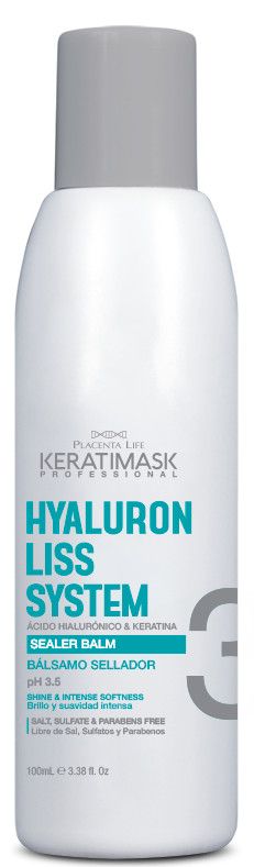 Hyaluron Liss System komplet za zaglađivanje kose Proizvodi za stiliziranje