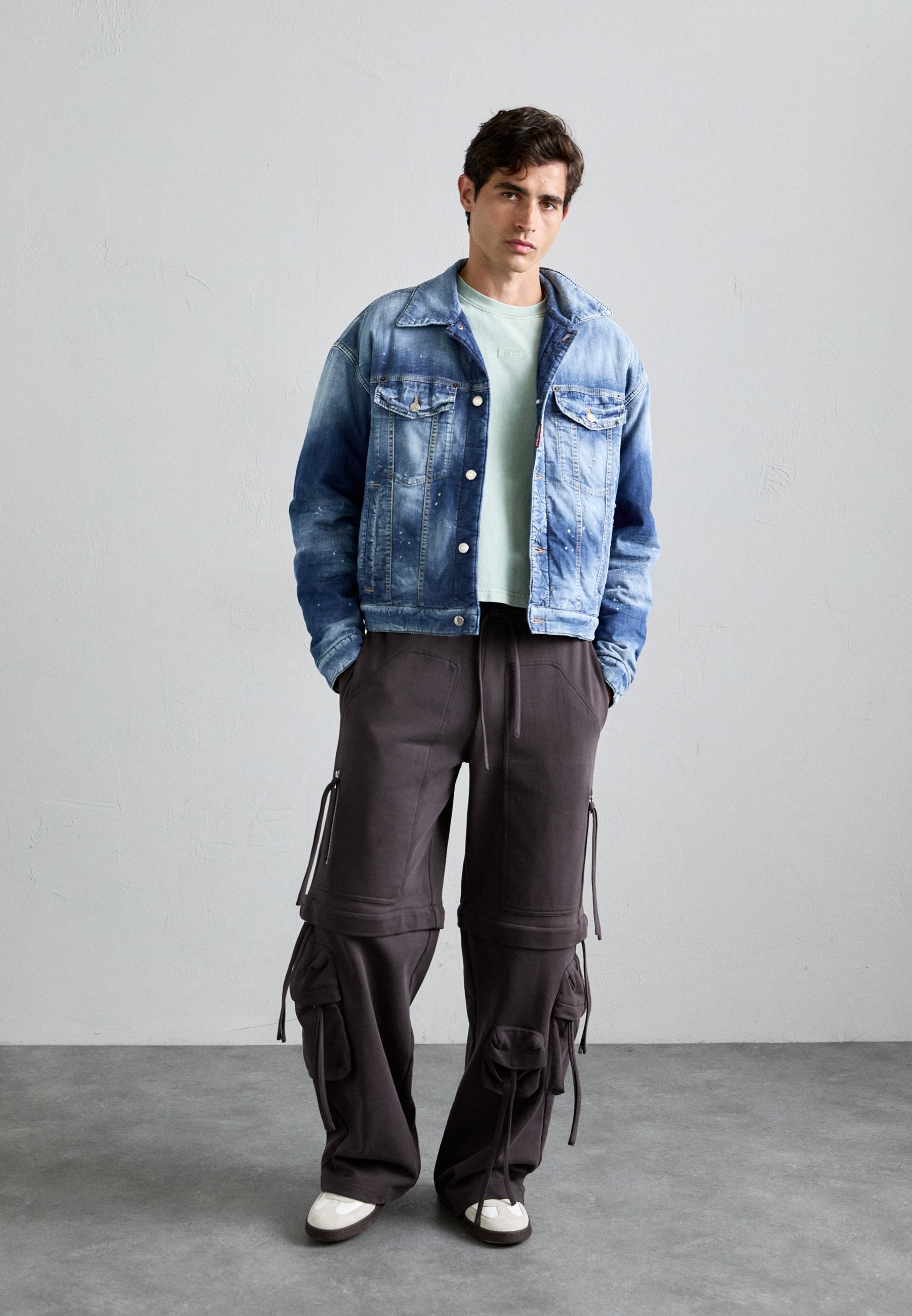 Dsquared2 LIGHT PUFF JACKET - Teksariie - tumesinine