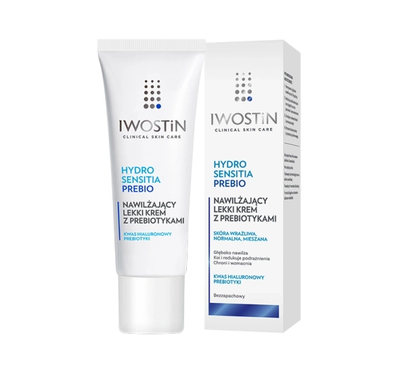 Iwostin Hydro Sensitia Prebio lekki krem z prebiotykami 50 ml