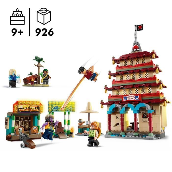 LEGO ONE PIECE 75638 Die Schlacht im Arlong Park – Bauset für Kinder ab 9 Jahren