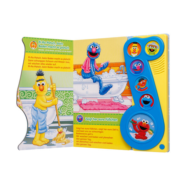 Set de cărți Sesame Street, carte cu imagini și carte cu sunete