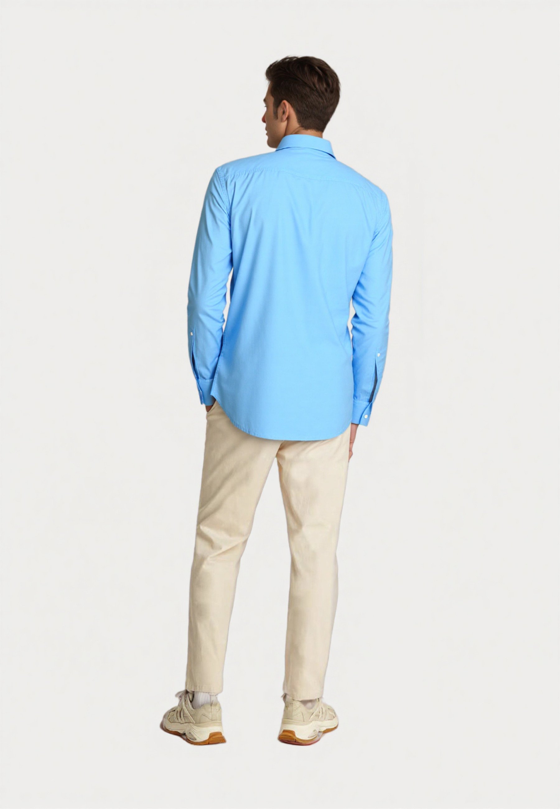 US Polo Assn. Longsleeve - Shirt - lichtblauw