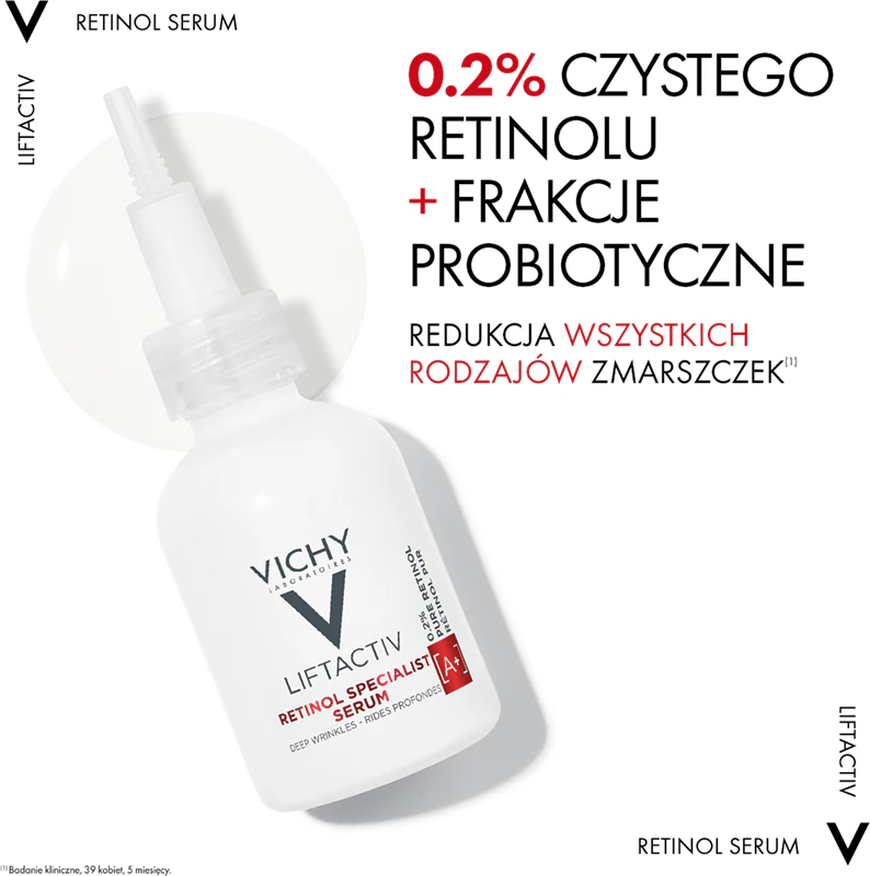 Vichy Liftactiv Retinol Specialist Serum: cuidado antirrugas intensivo com retinol.