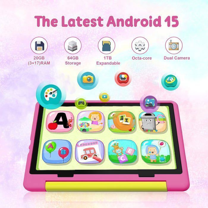 Tablet per bambini KOTSREN - Android 15 10.1