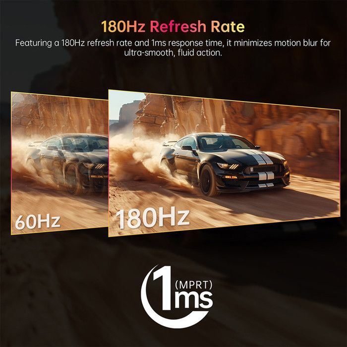 Monitor para jogos de PC - KTC - H27S17 - 27 polegadas - 2560x1440 QHD - 165Hz - 3ms