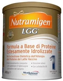 NUTRAMIGEN Nutramigen 1 LGG leite em pó 400 g para pessoas alérgicas ao leite de vaca