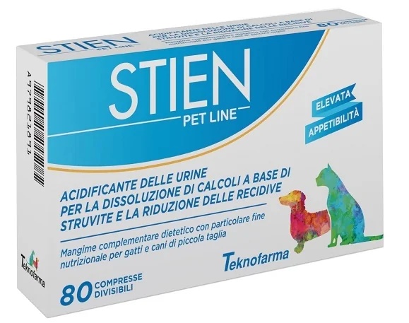 TEKNOFARMA Stien Pet Line 80 tabletten Katten Honden Kleine rassen