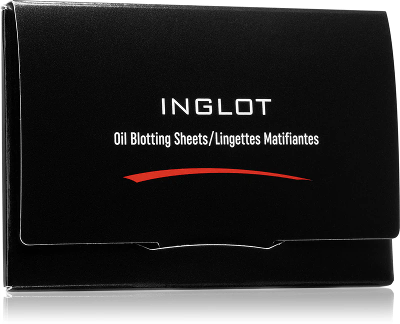 Lenços umedecidos matificantes Inglot Oil Blotting Sheet