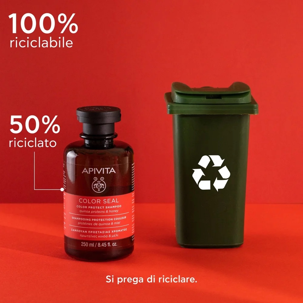 APIVITA Apivita Color Protect Shampoo Zonnebloem en Honing 250 ml Kleurbescherming