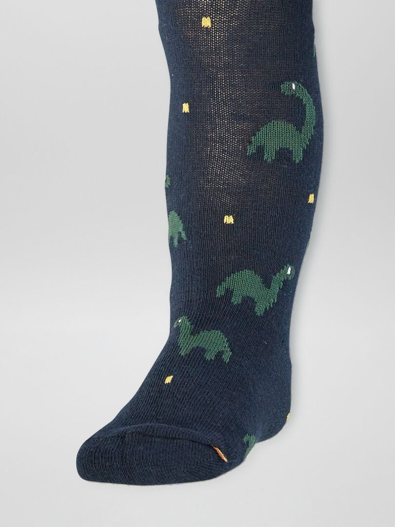 Set van 2 warme panty's - GROEN