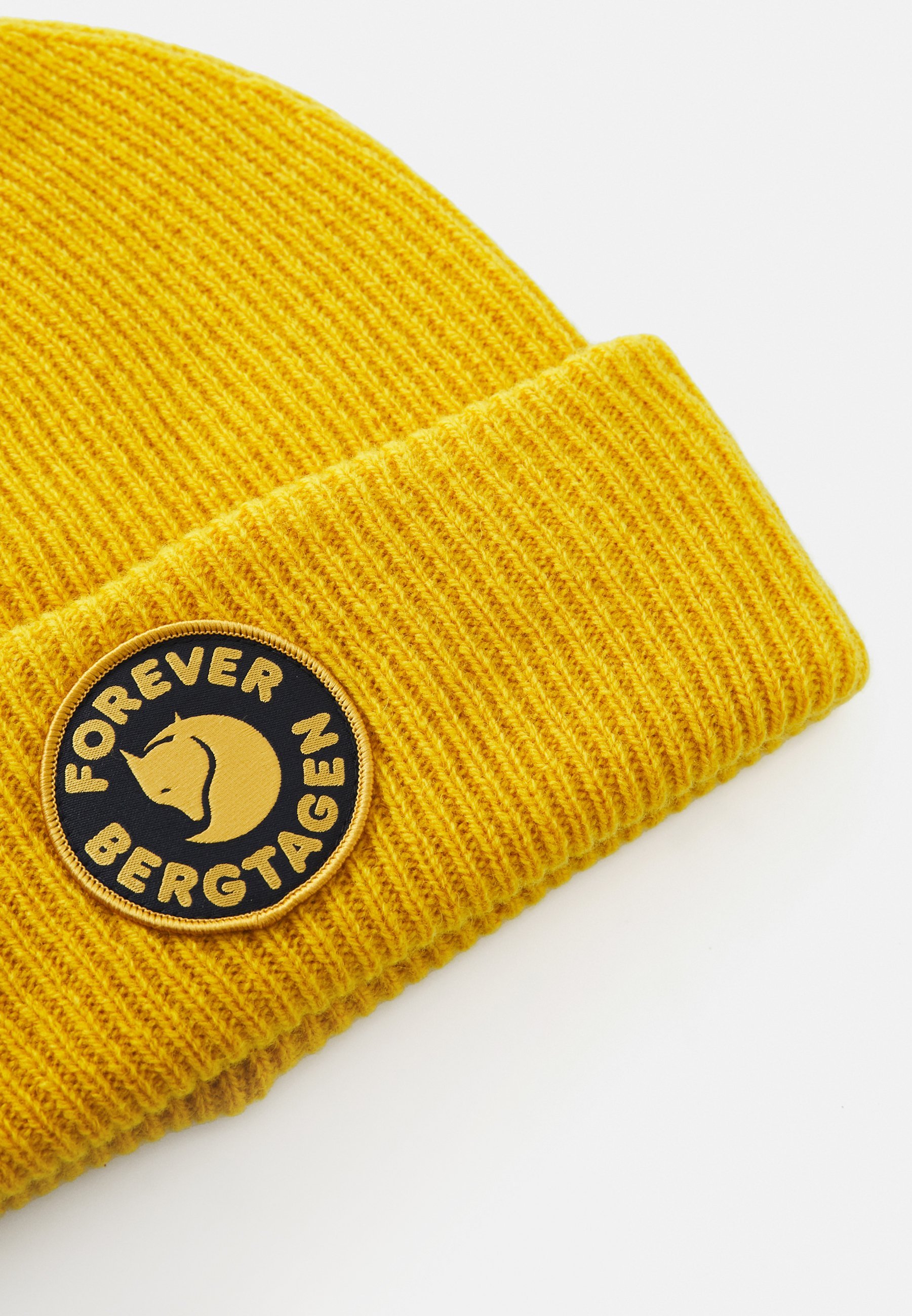 Fjällräven BERGTAGEN FOREVER WOOL BEANIE UNISEX - Bonnet - mustard yellow