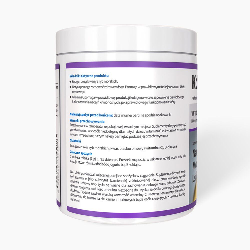 Noble Health Kollagen + Vitamin C und Biotin Pulver