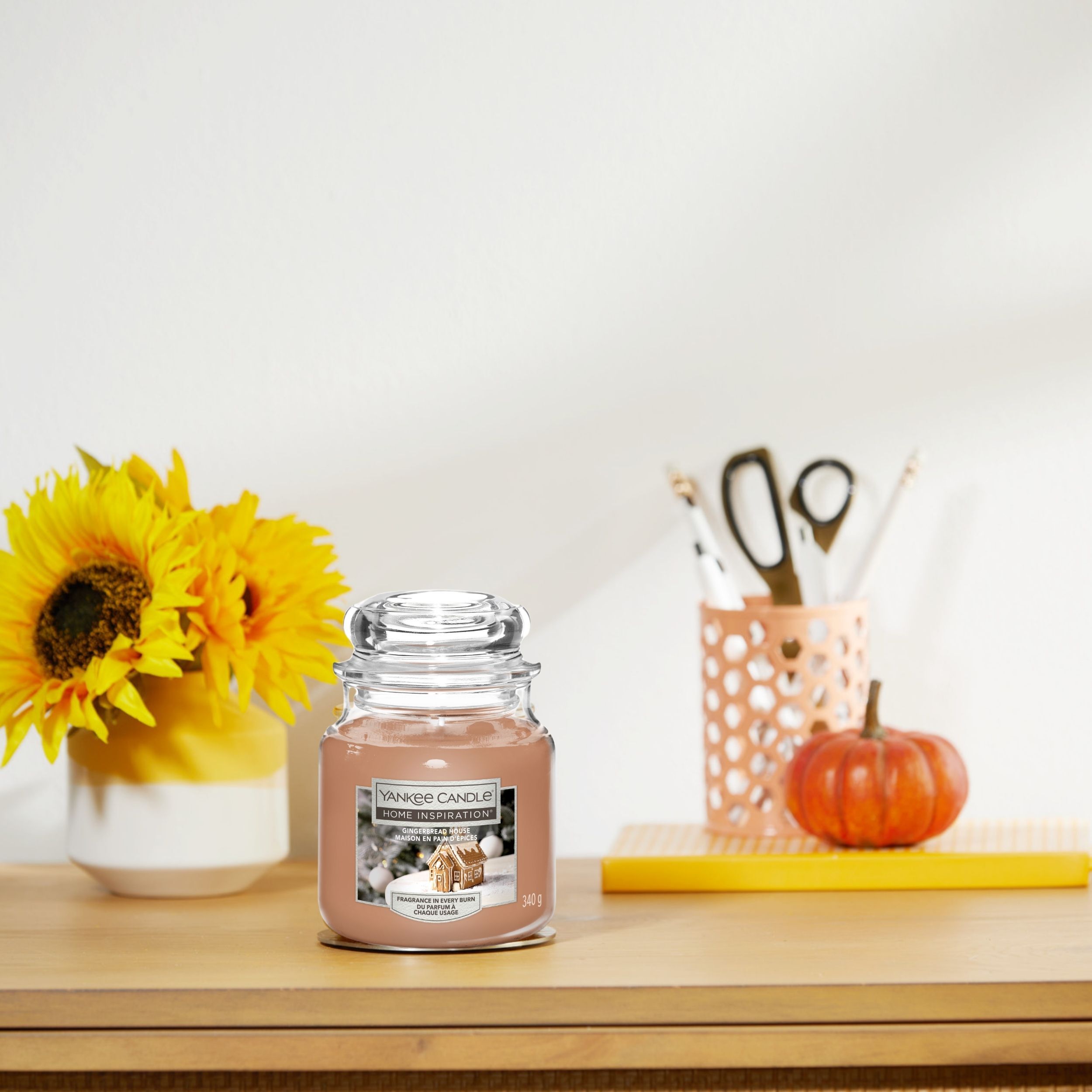 Yankee Candle -koti-inspiraatio piparkakkutalo