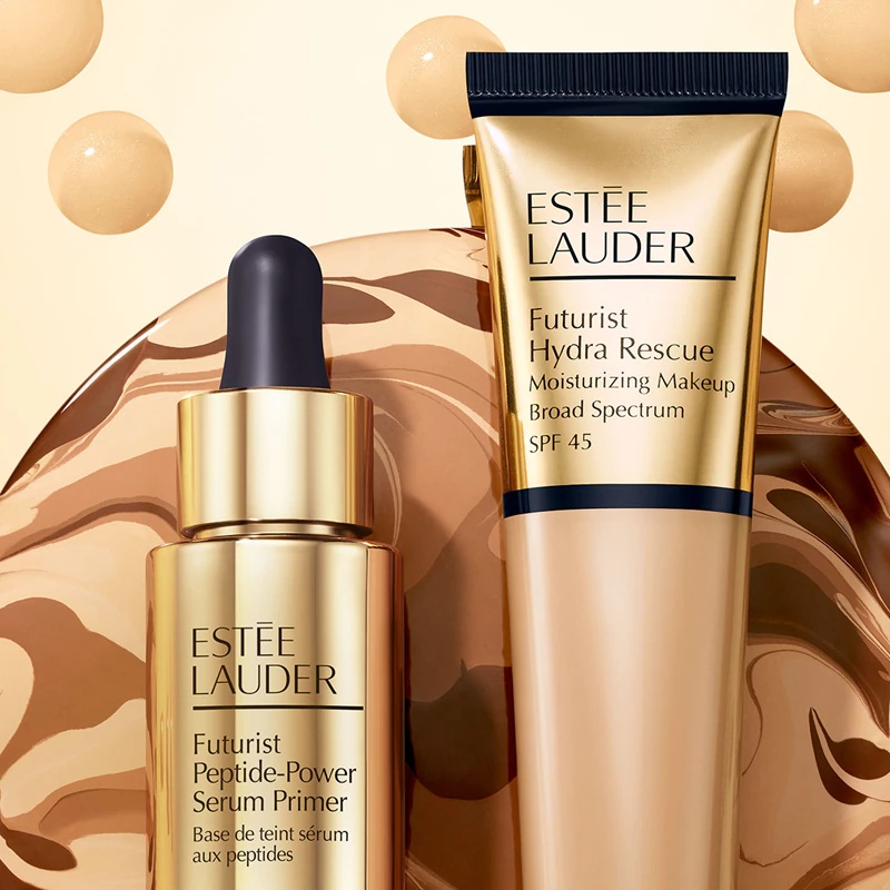 Estée Lauder Futurist Peptide Power Serum Primer skystas makiažo pagrindas