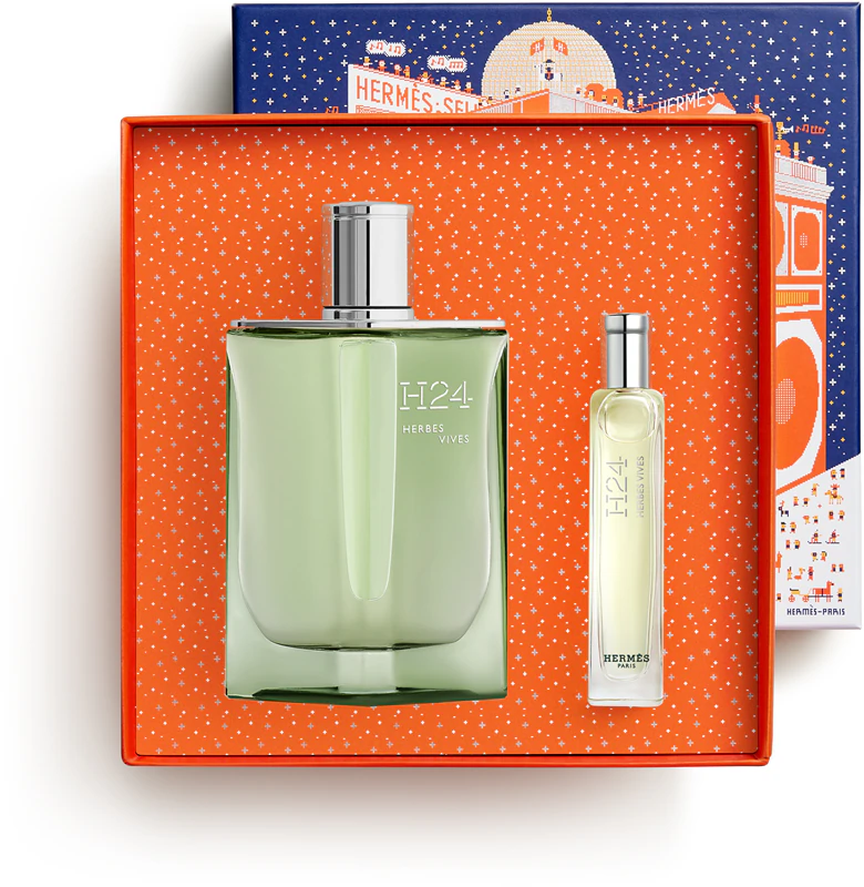HERMÈS H24 Herbes Vives EDP Set darčeková sada pre mužov