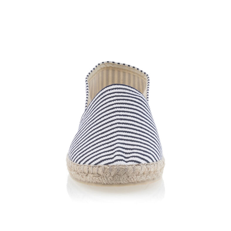 Blå espadriller med tausåler til dame
