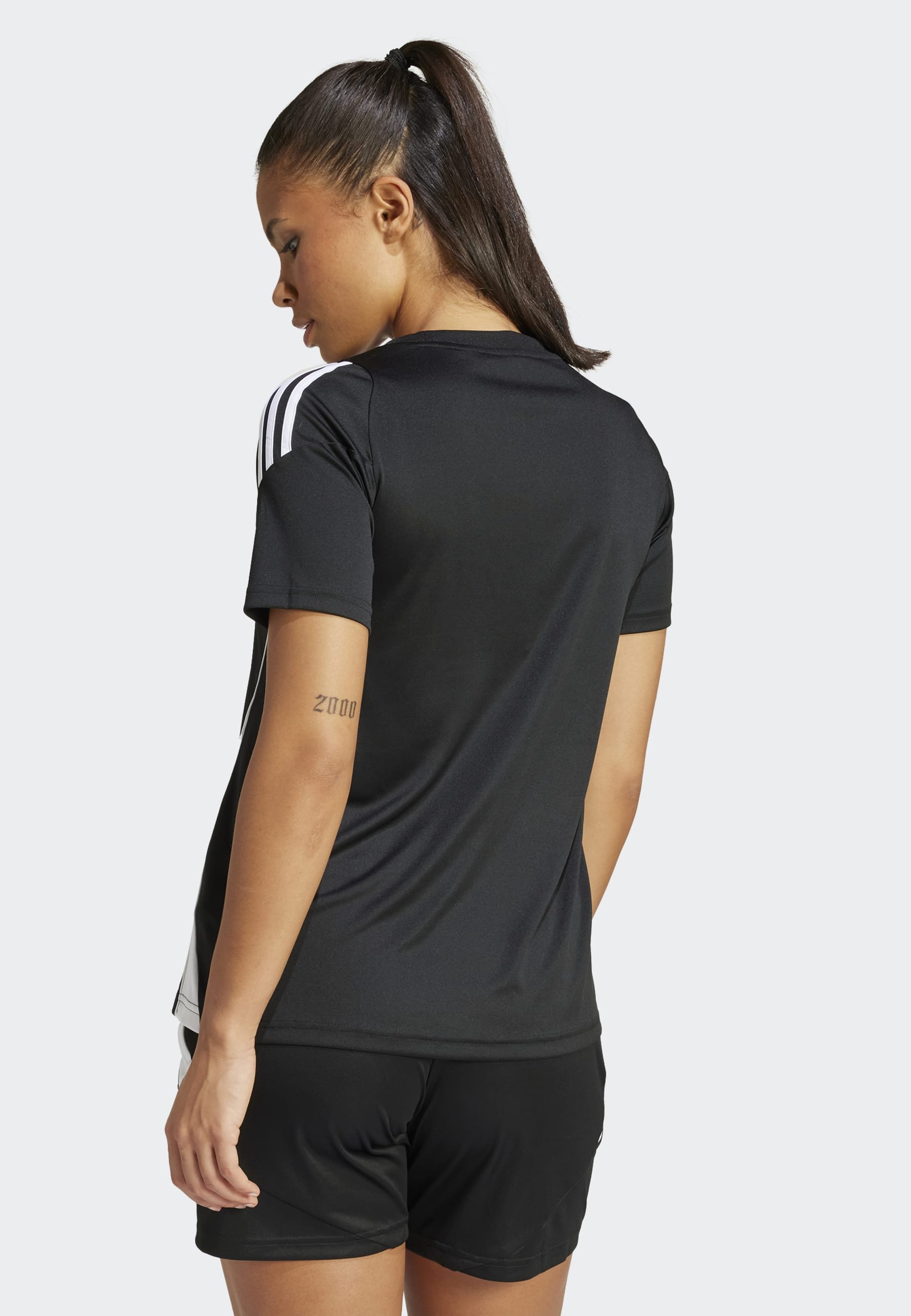 adidas Performance TIRO24 WOMEN - Sport T-shirt - zwart/wit