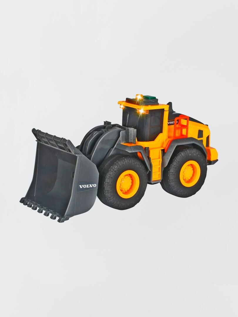 Volvo bulldozer op wielen - Grijs/Geel
