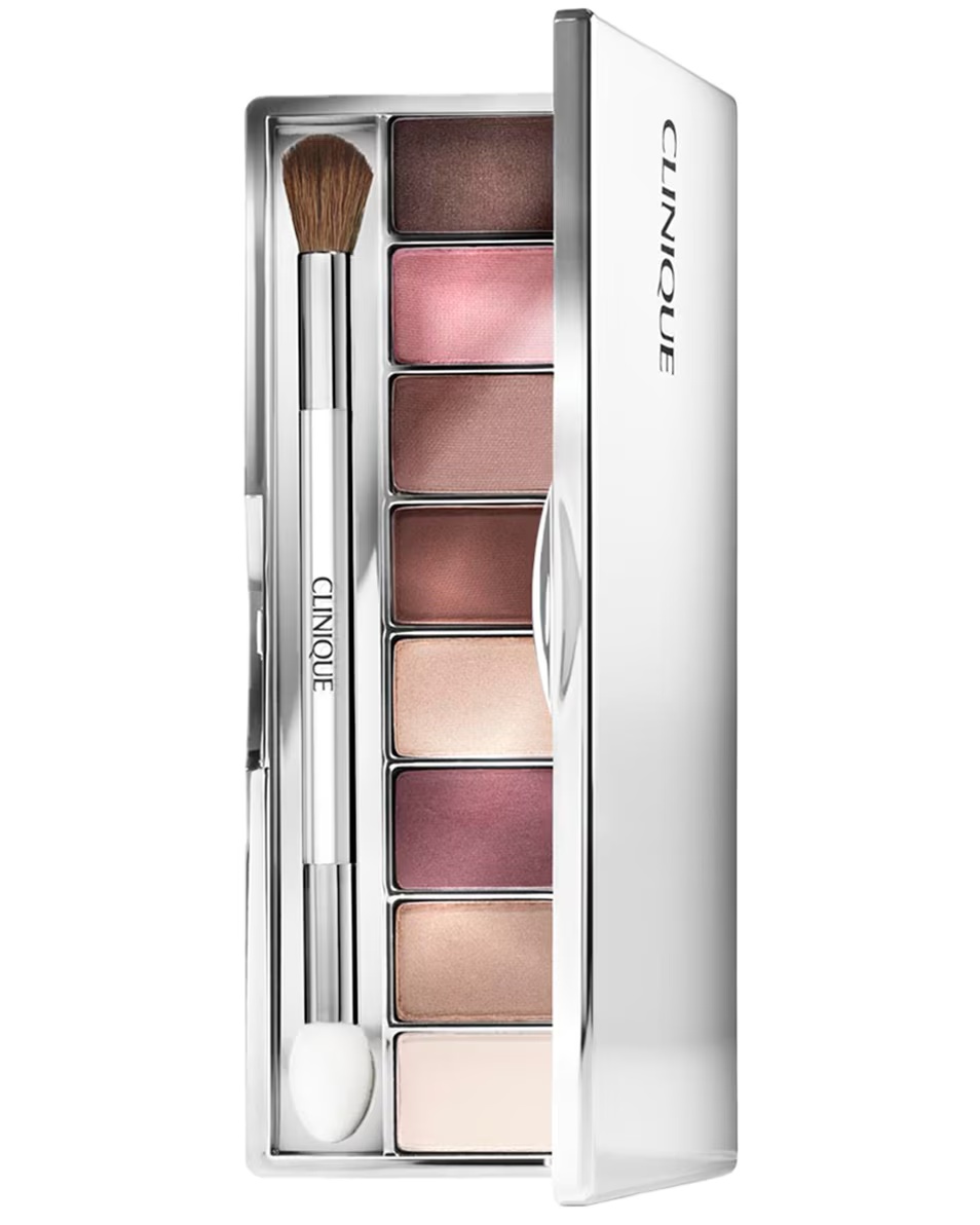 Paleta de farduri de pleoape CLINIQUE All About Shadow™ Octet - diverse nuanțe și finisaj de lungă durată