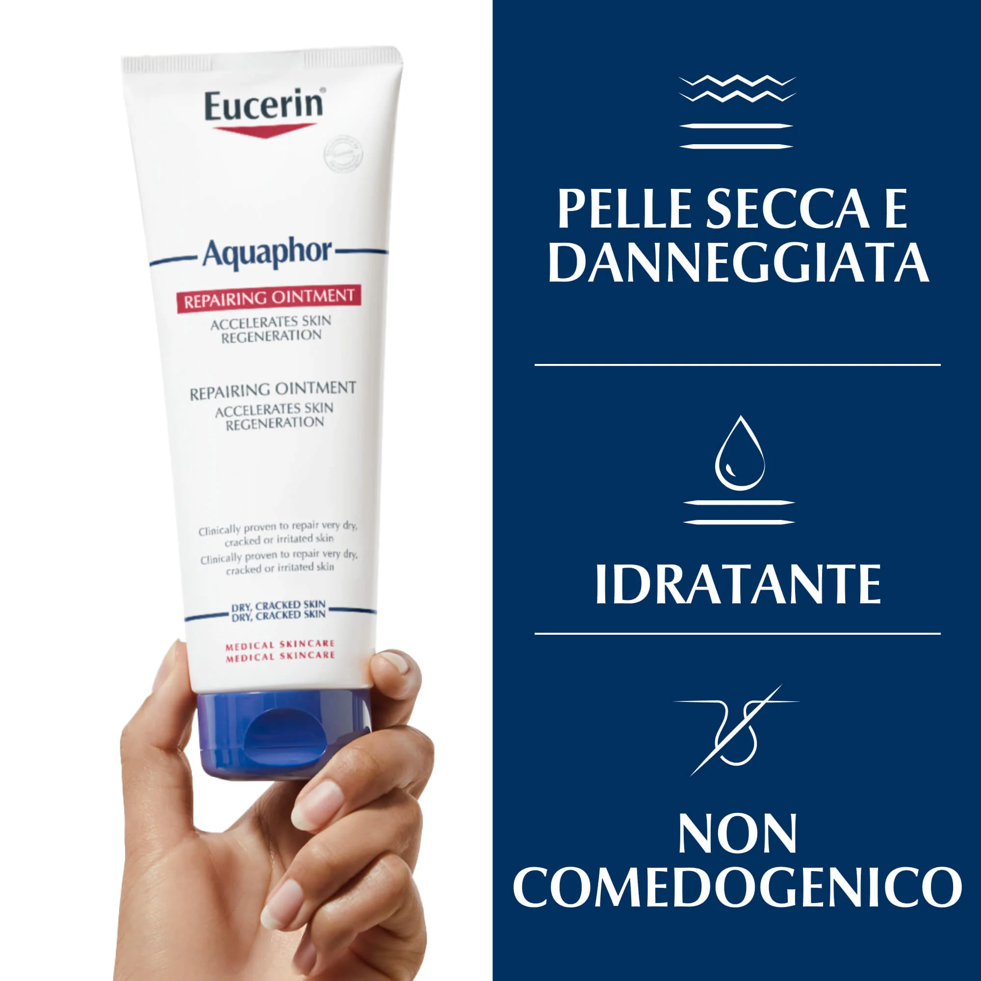 Aquaphor Aquaphor riparatore pelli danneggiate - Trattamento Riparatore, Crema Corpo