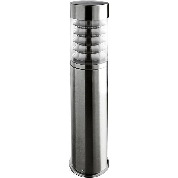 Lámpara de pie para exteriores - HEITRONIC - SATURN - LED E27 - Acero inoxidable - Elegancia chic