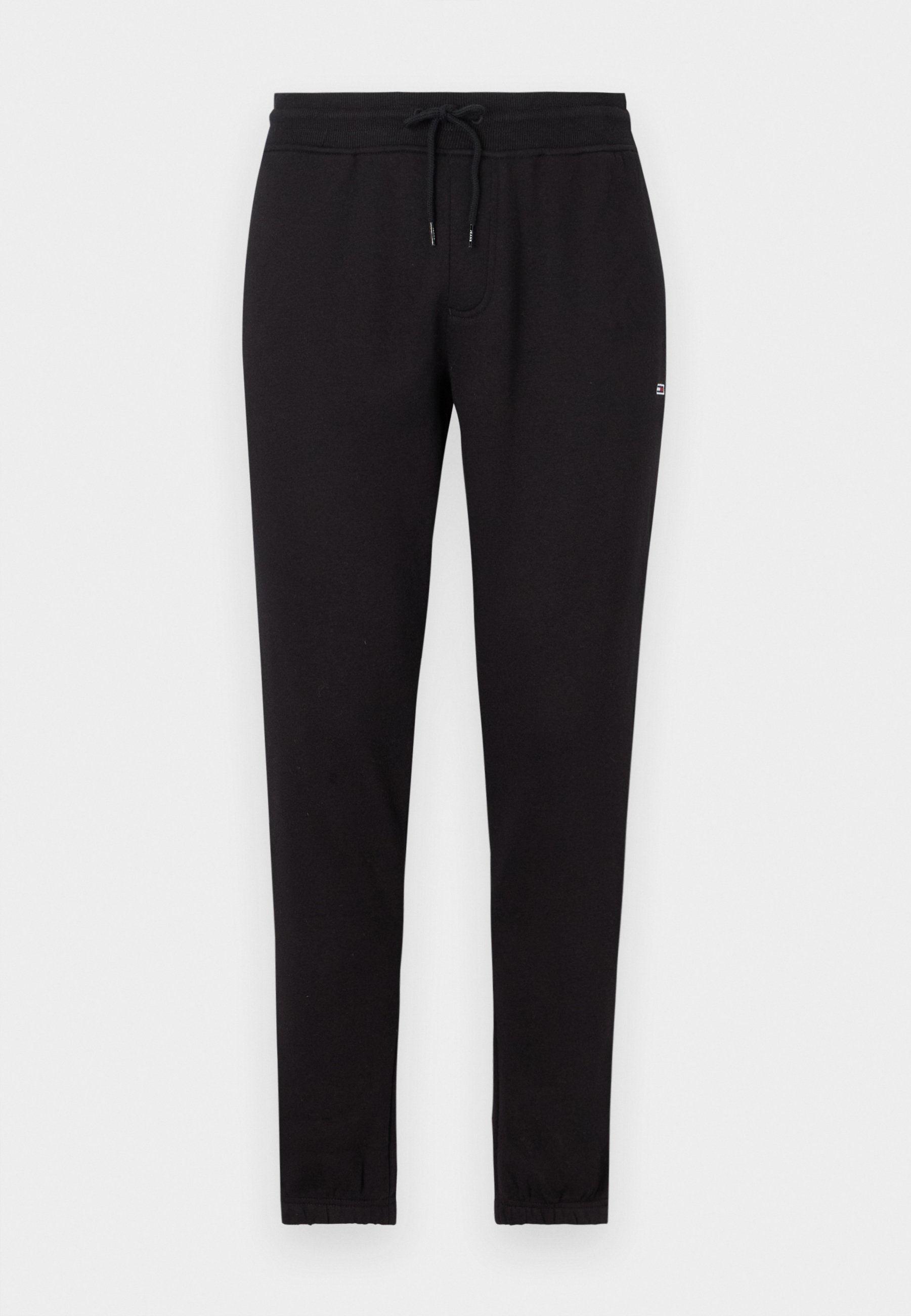 Tommy Jeans TJM SLIM S FLAG - Trainingsbroek - zwart