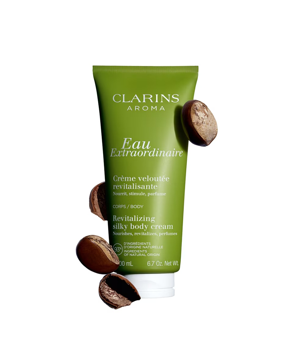 CLARINS EAU EXTRAORDINARY EAU EXTRAORDINARY Αναζωογονητική μεταξένια κρέμα σώματος