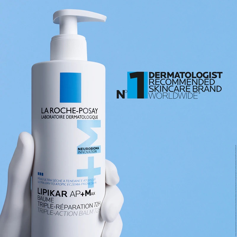 La Roche-Posay Lipikar AP+Max Balm barojošs ķermeņa balzams sausai un atopiskai ādai