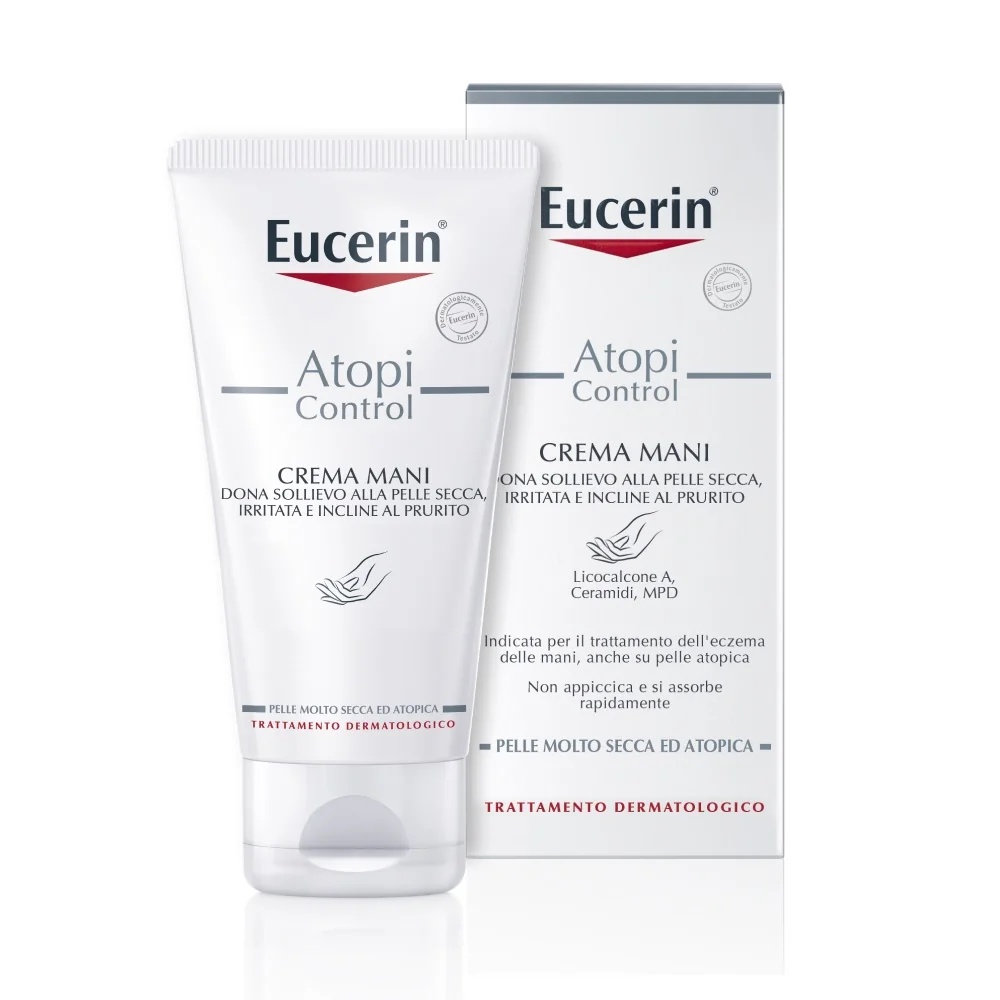EUCERIN Eucerin AtopiControl handcrème voor droge en geïrriteerde huid 75 ml Atopische huid