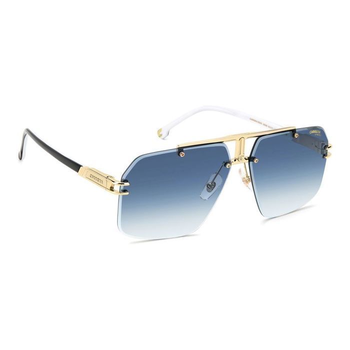 Sunglasses - Carrera - 1054/S GOLD (J5G 08) - Metal - Square - Trendy