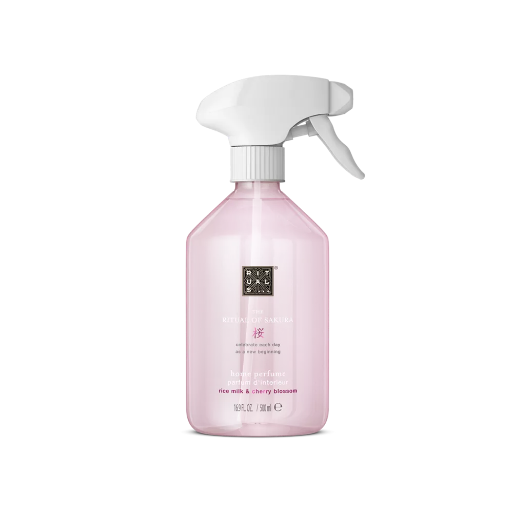 Perfume para el hogar en spray The Ritual of Sakura, 500 ml.