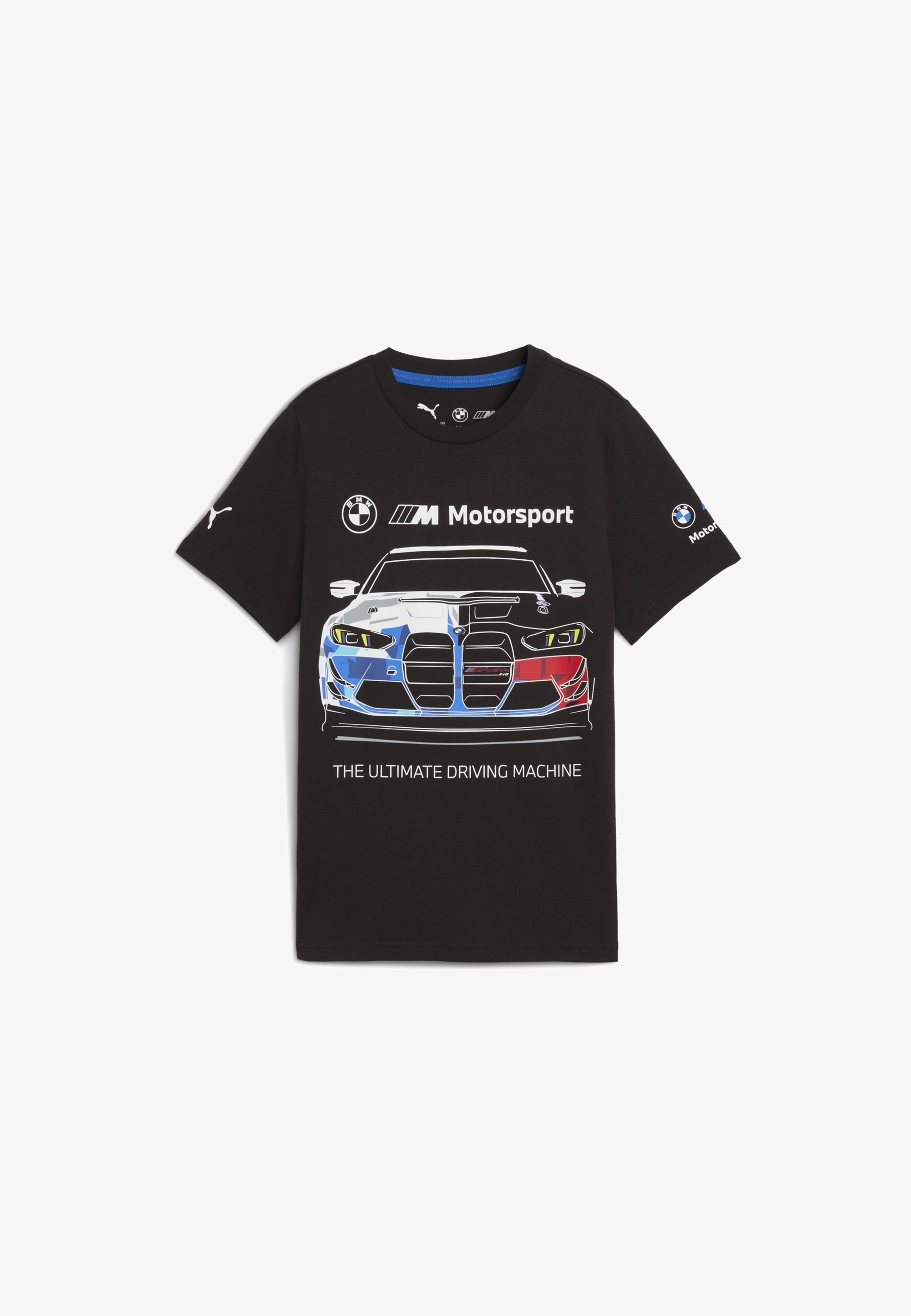 Puma BMW MMS CAR GRAPHIC TEE - T-shirt stampata - puma nera