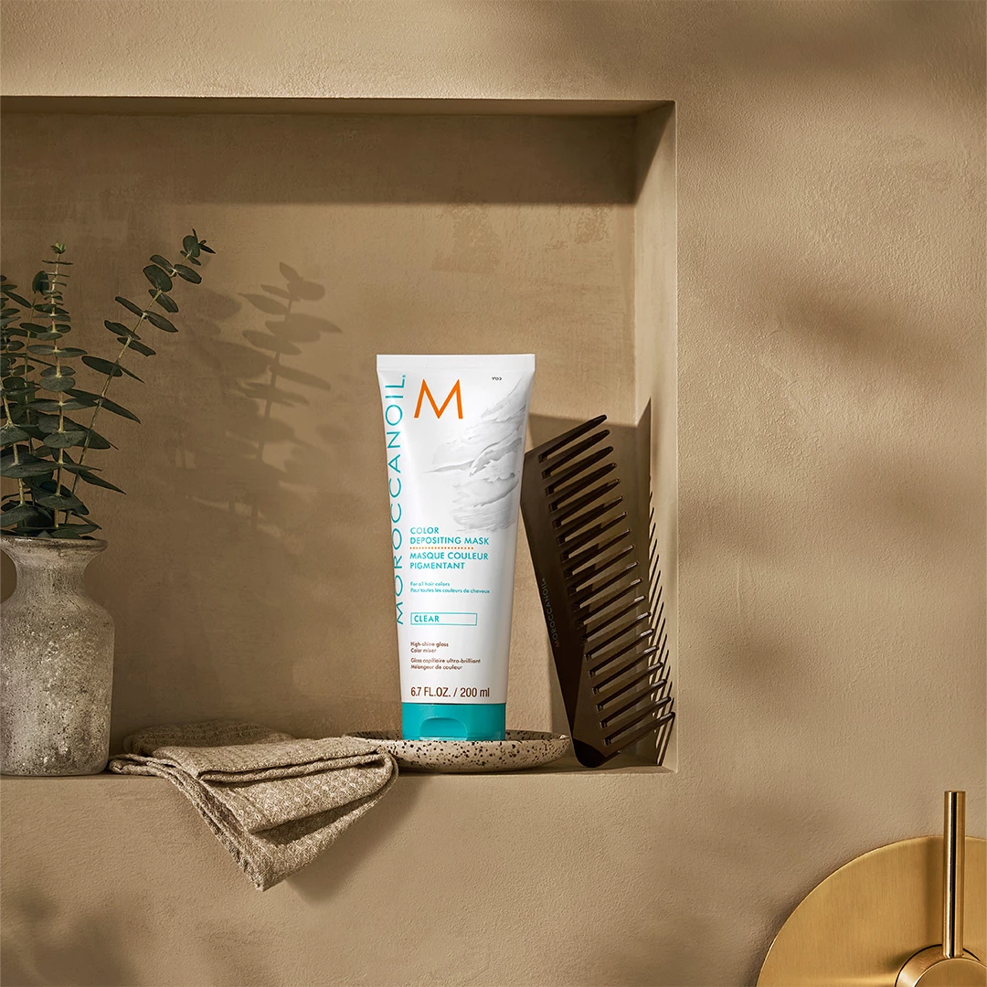 Maska za naslage boje kože - Prozirna - Moroccanoil