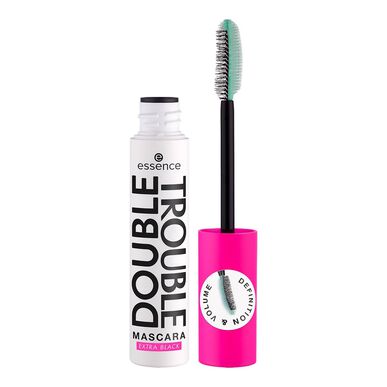 Essence Máscara Pestanas Double Trouble Extra Preto      12 ml 12 ml